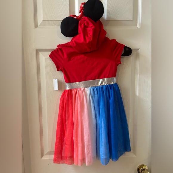 **NWT** Minnie Mouse Patriotic Tulle Dress - Picture 2 of 5